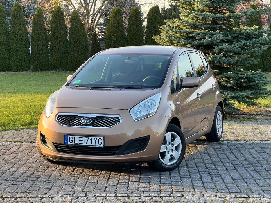 Kia Venga Salon POLSKA Bezwypadkowa Czuj. parkow. KLIMA Wielof. kierownica