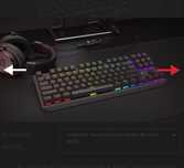 Klawiatura mechaniczna spc gear tkl gk630 BLUE SWITCH