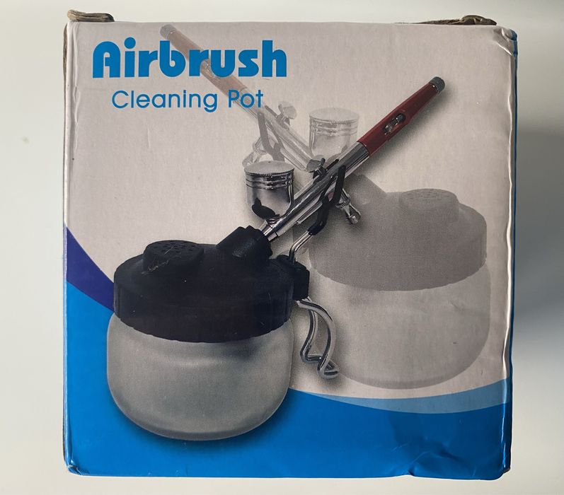 Pote de limpeza para aerografo