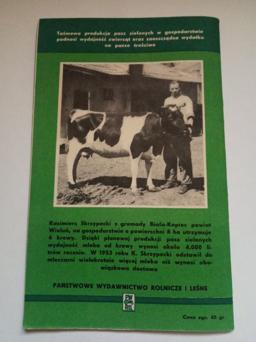 Mały poradnik rolnika Nr.11 1954r