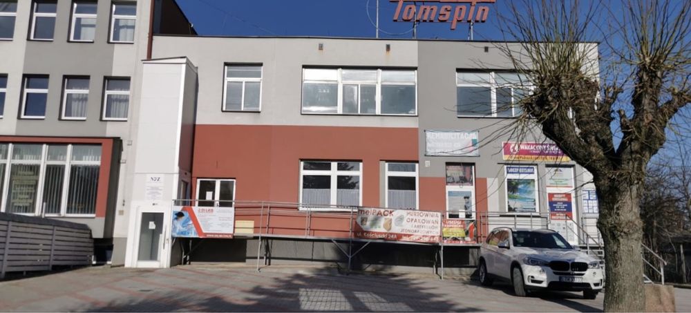 Tomspin lokal 400m2 do wynajęcia 1 pietro Kościuszki Tomaszów Lubelski