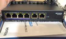 6 портовий 10Gbe Ethernet комутатор NICGIGA 2x10Gb + 4x2.5Gb RJ45 Port