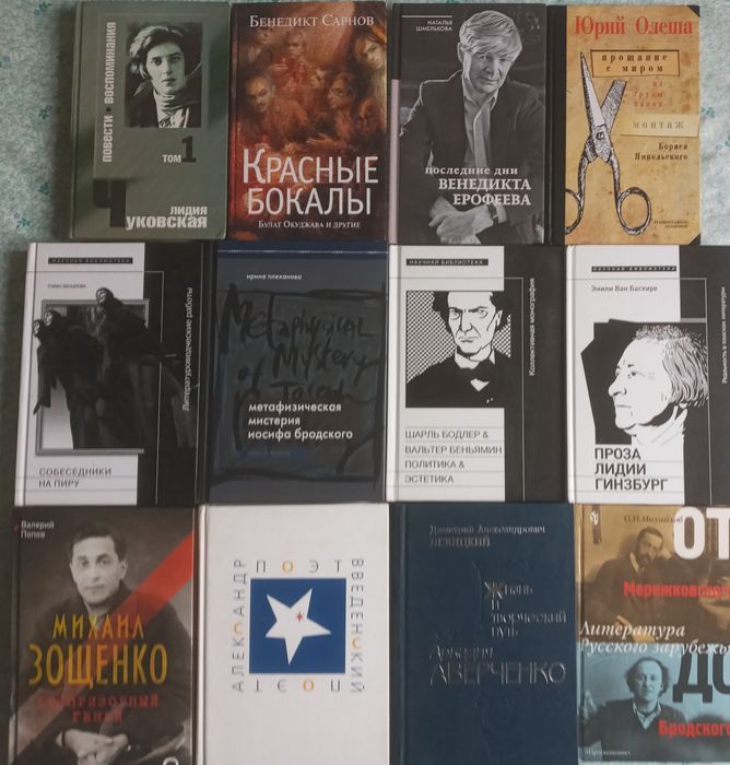 Комплект книг "Литература и писатели".