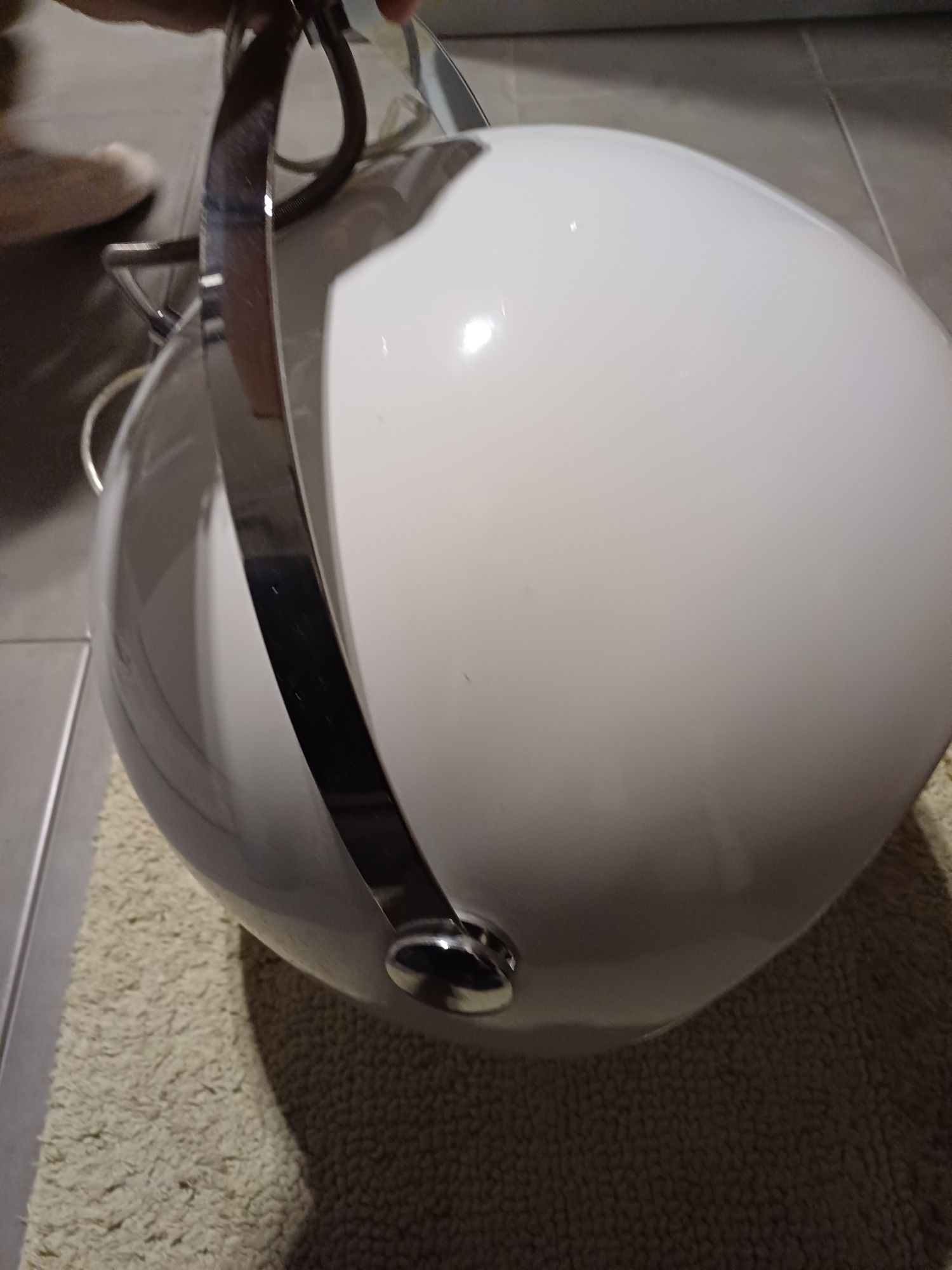 Lampa sufitowa biała nowoczesna loft