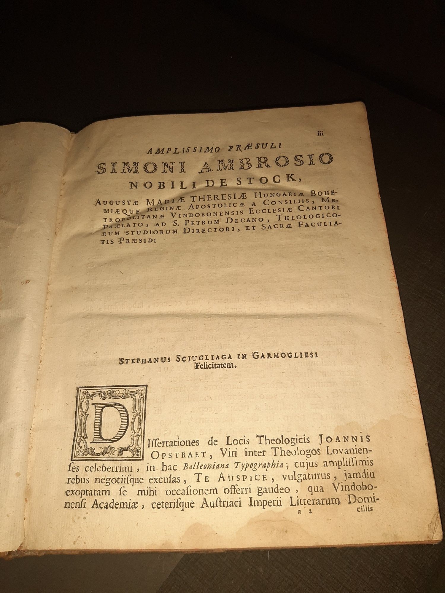 Livro Religioso Ano 1783