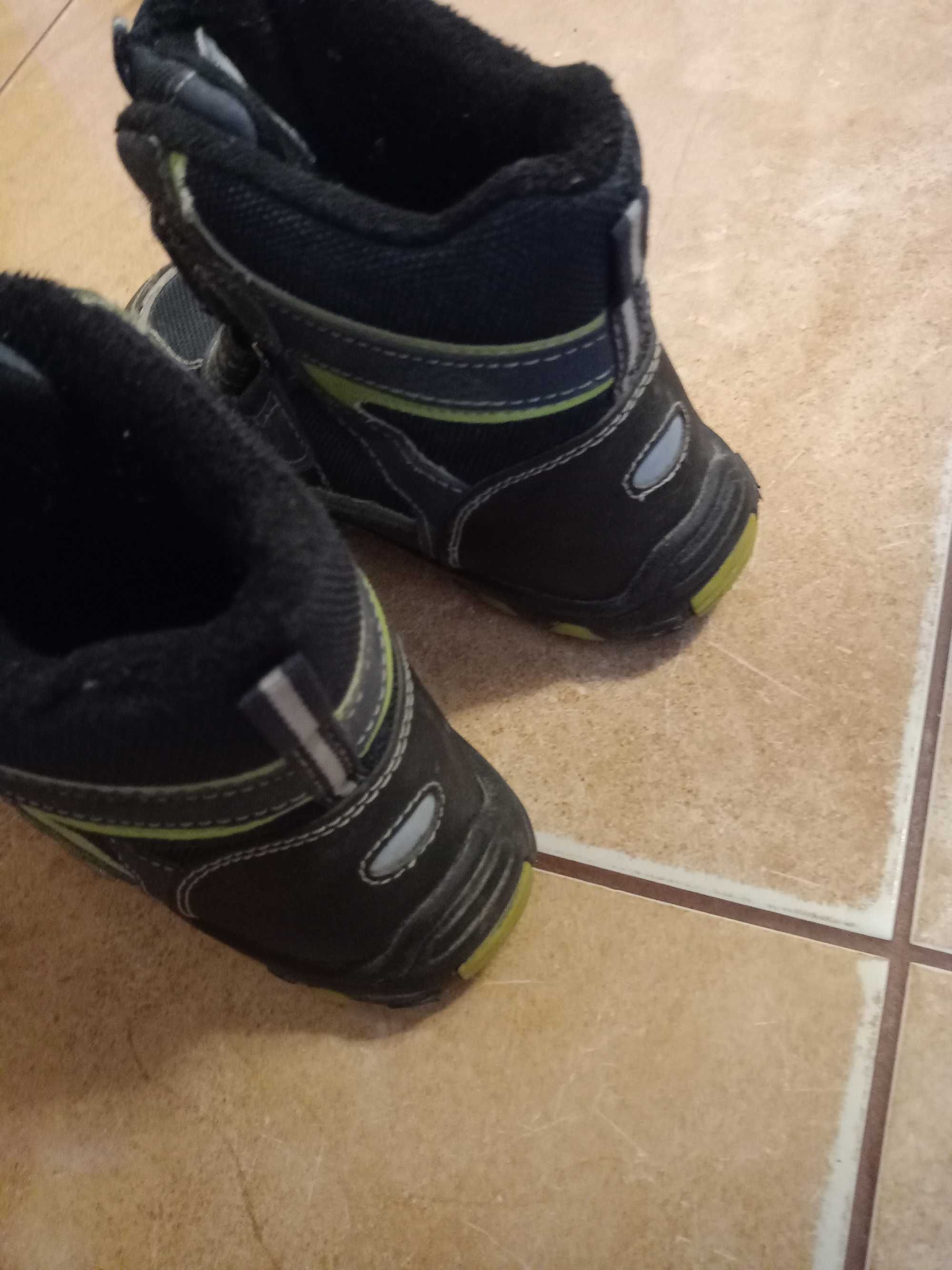 buty zimowe śniegowce chłopięce r.29