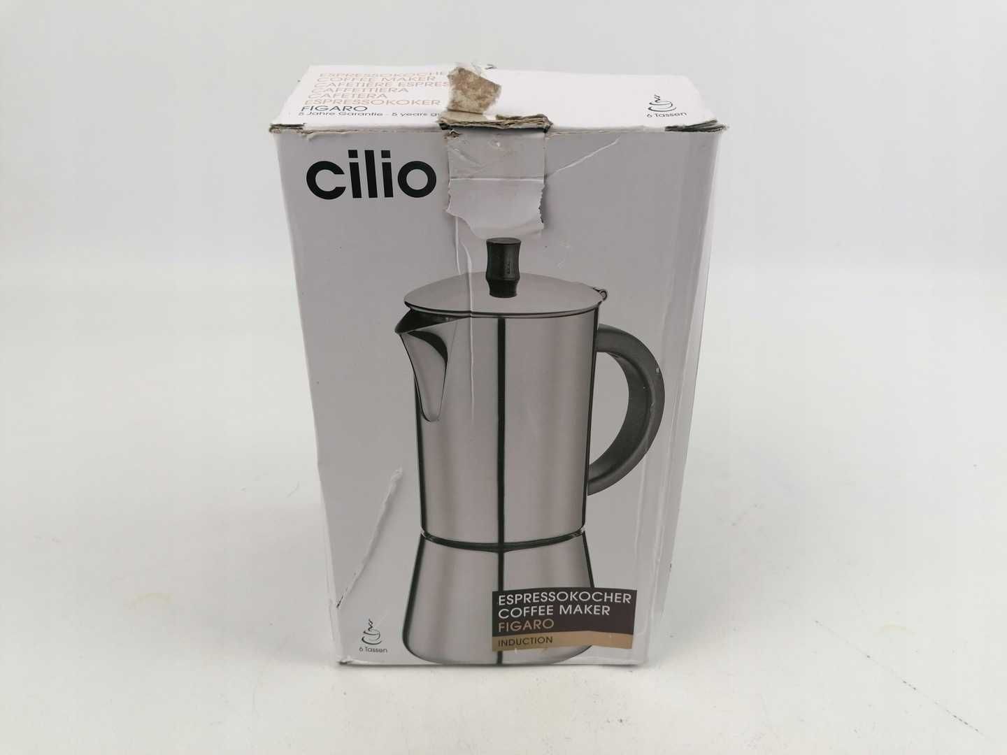 Kawiarka klasyczna zaparzacz Cilio Figaro 300 ml