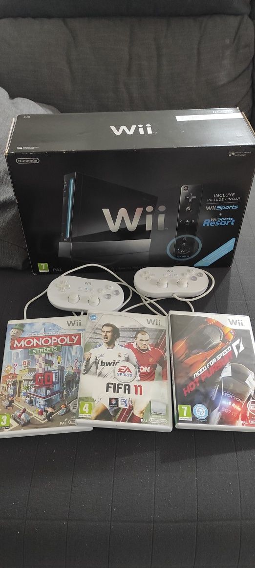 Consola Wii, jogos e comandos