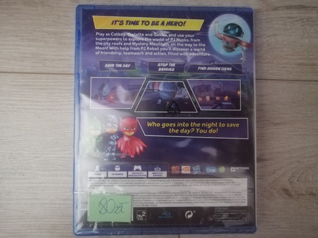 Nowa gra Ps4 - PJ Masks Heroes of the Night