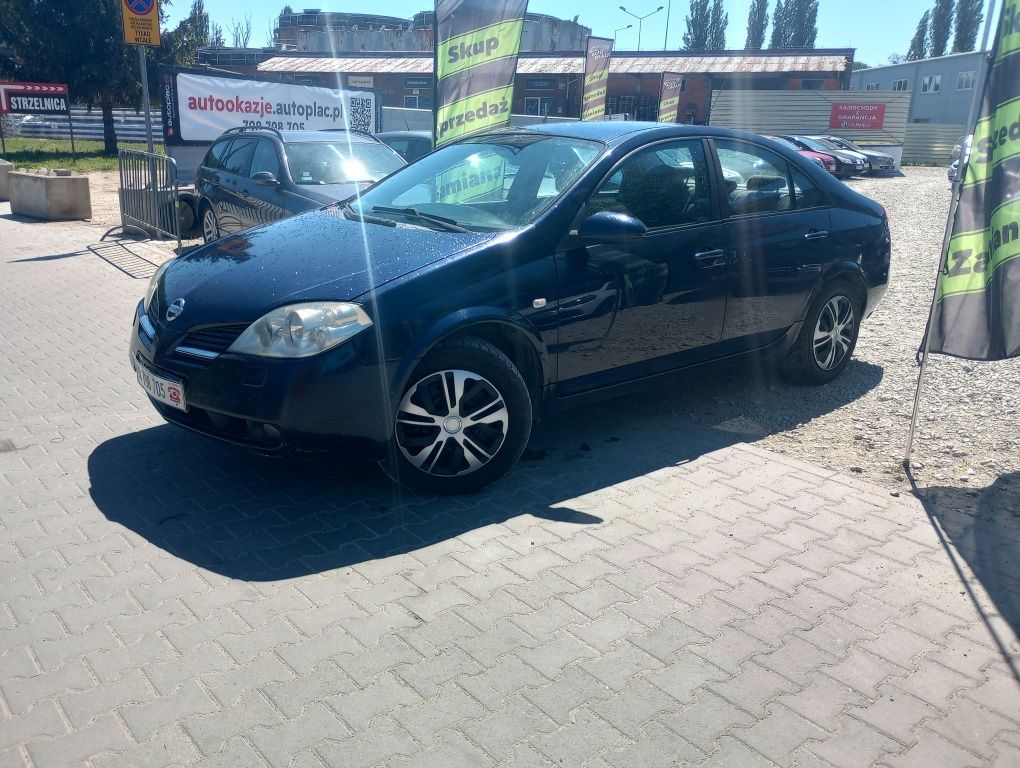 Nissan Primera 1.8b//LPG//klima//ważne opłaty//hak//elektryka//zamiana