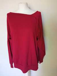 Auxo collection sweter z dzianiny asymetryczny r M/L