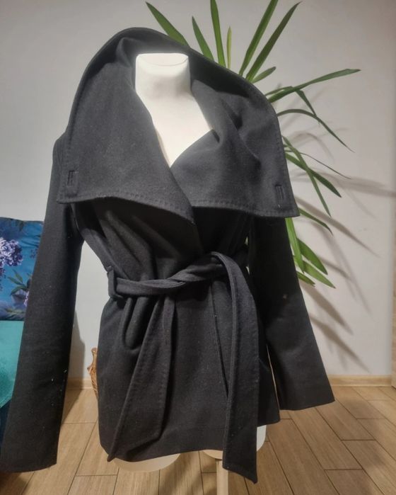 Wełniany płaszcz z kaszmirem Ted Baker xs