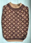 Джемпер для собаки, кота  в стиле Louis Vuitton. Размер L