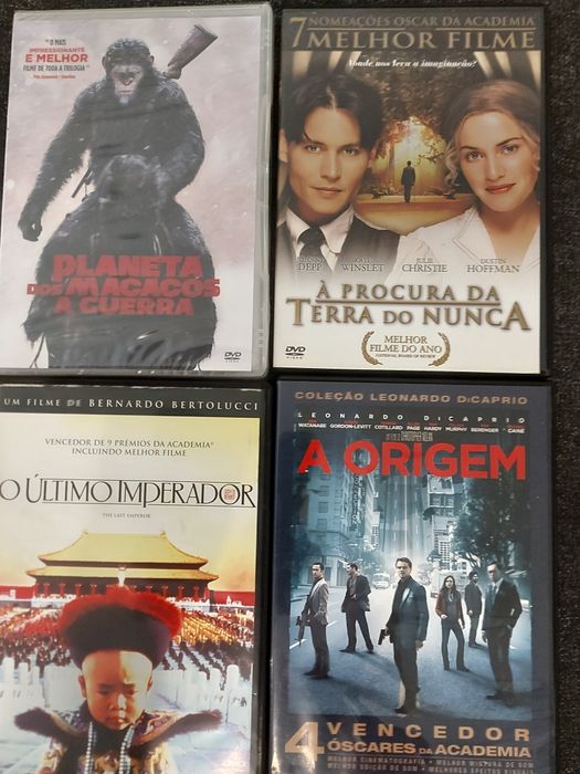Vários DVDs - Excelente estado