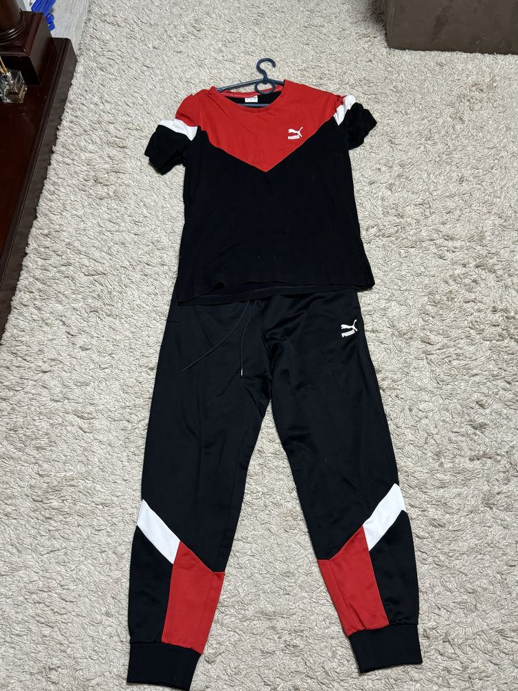 Костюм+ футблока оригинал Puma размер М.Без торга!!!