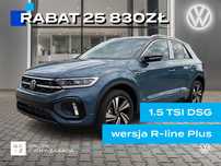 Volkswagen T-Roc Lakier Turkusowy Petrol / R Line Plus / DSG / Paket Tech Comfort
