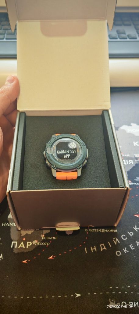 Годинник Дайв комп'ютер Garmin Descent G1 аналог MK3i, Fenix, Marq