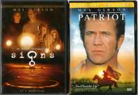 Mel Gibson – Braveheart – Patriot - Signs - 3 DVD.