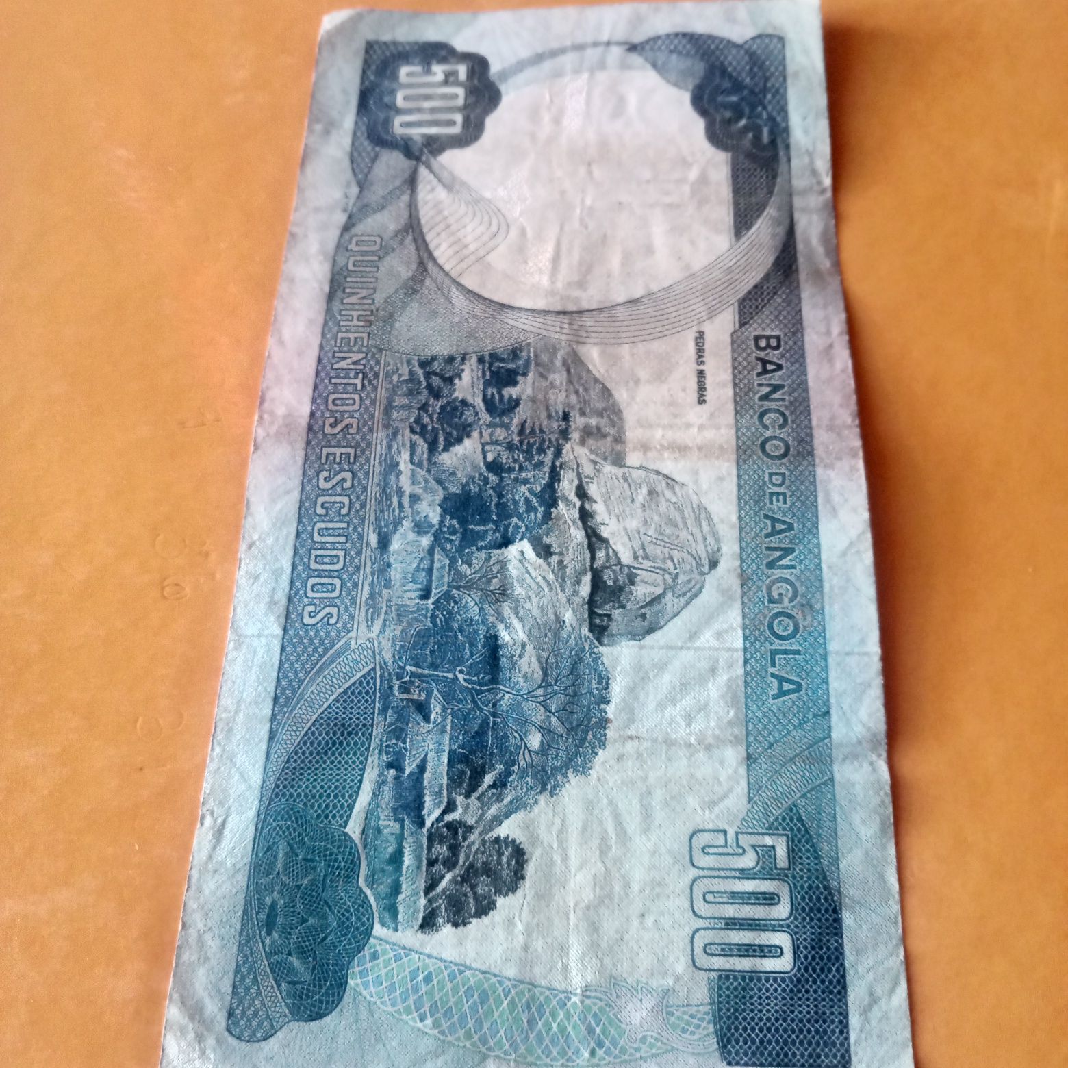 Nota Angola 500. escudos