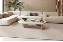 Dywan pleciony wełniany Fir Wool ivory 160 x 230 cm Leroy Merlin