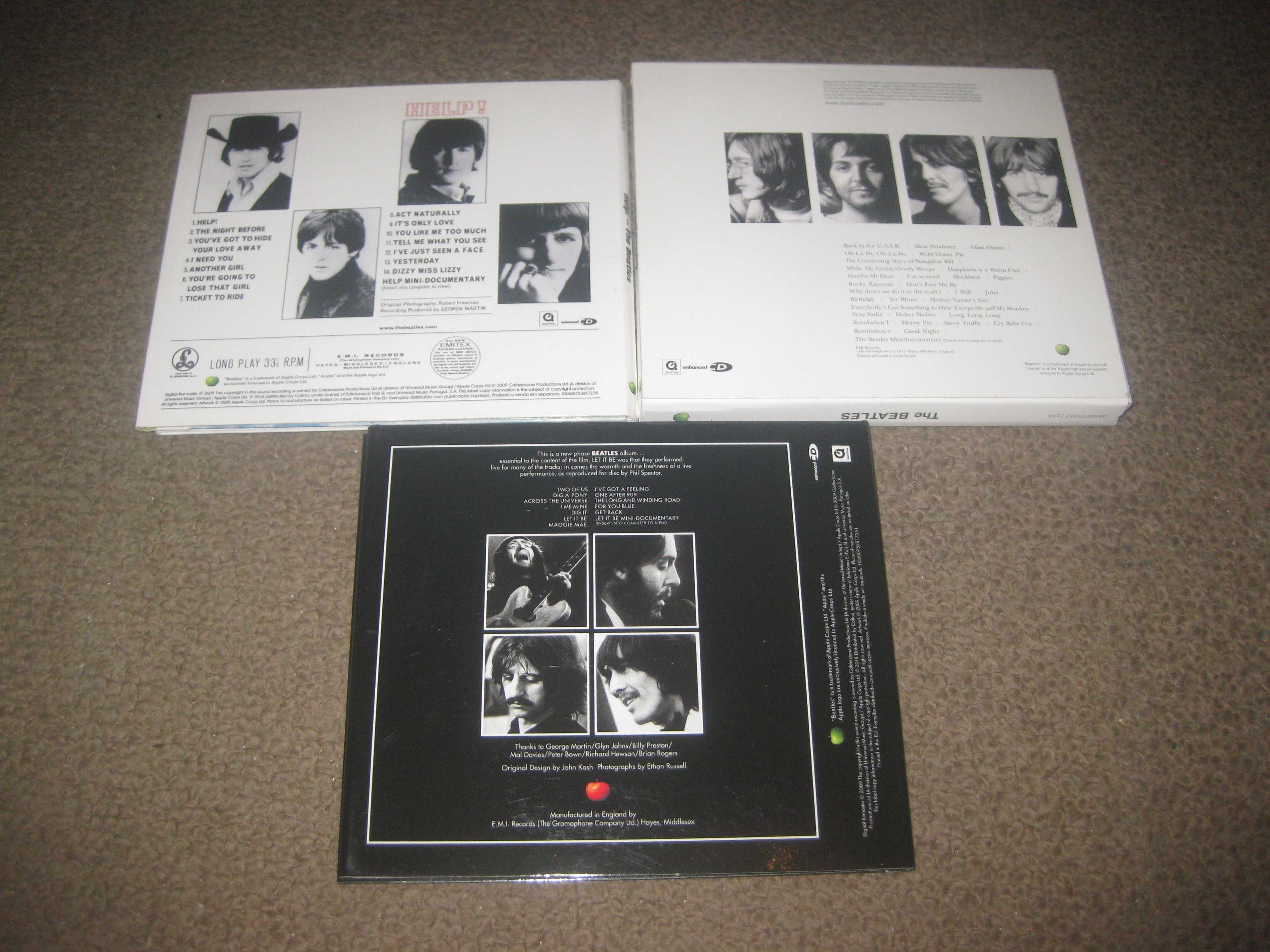 3 CDs dos "The Beatles"