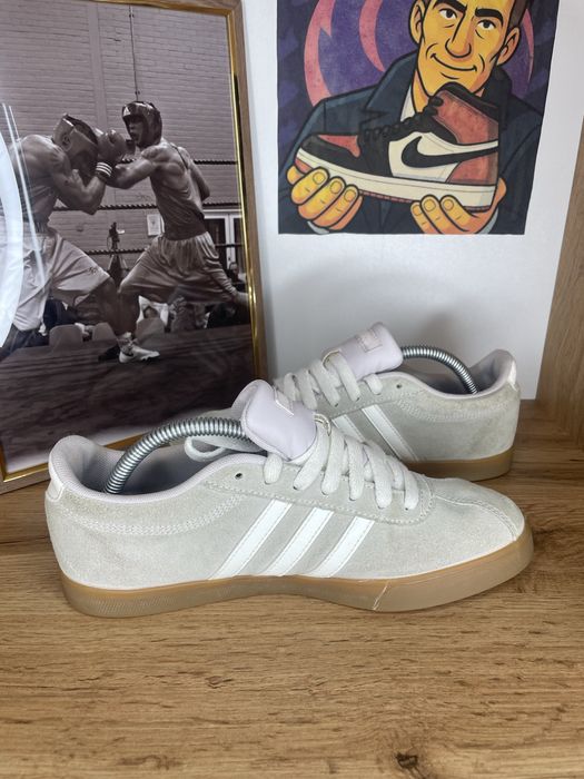 ОРИГІНАЛ‼️Adidas Damen Courtset sneaker grau low B44625