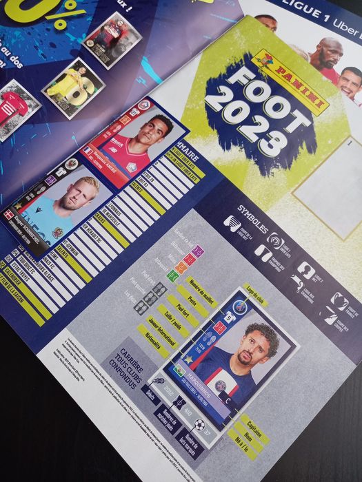 Cadernetas Foot 2023 Ligue 1