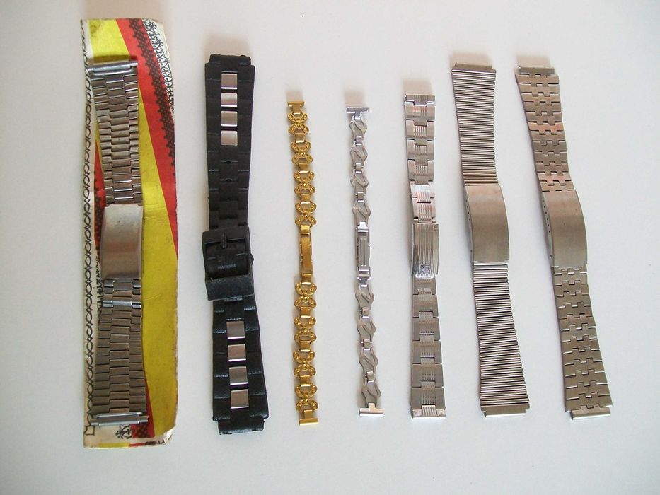 Zabytkowe branzolety z Prl-u.