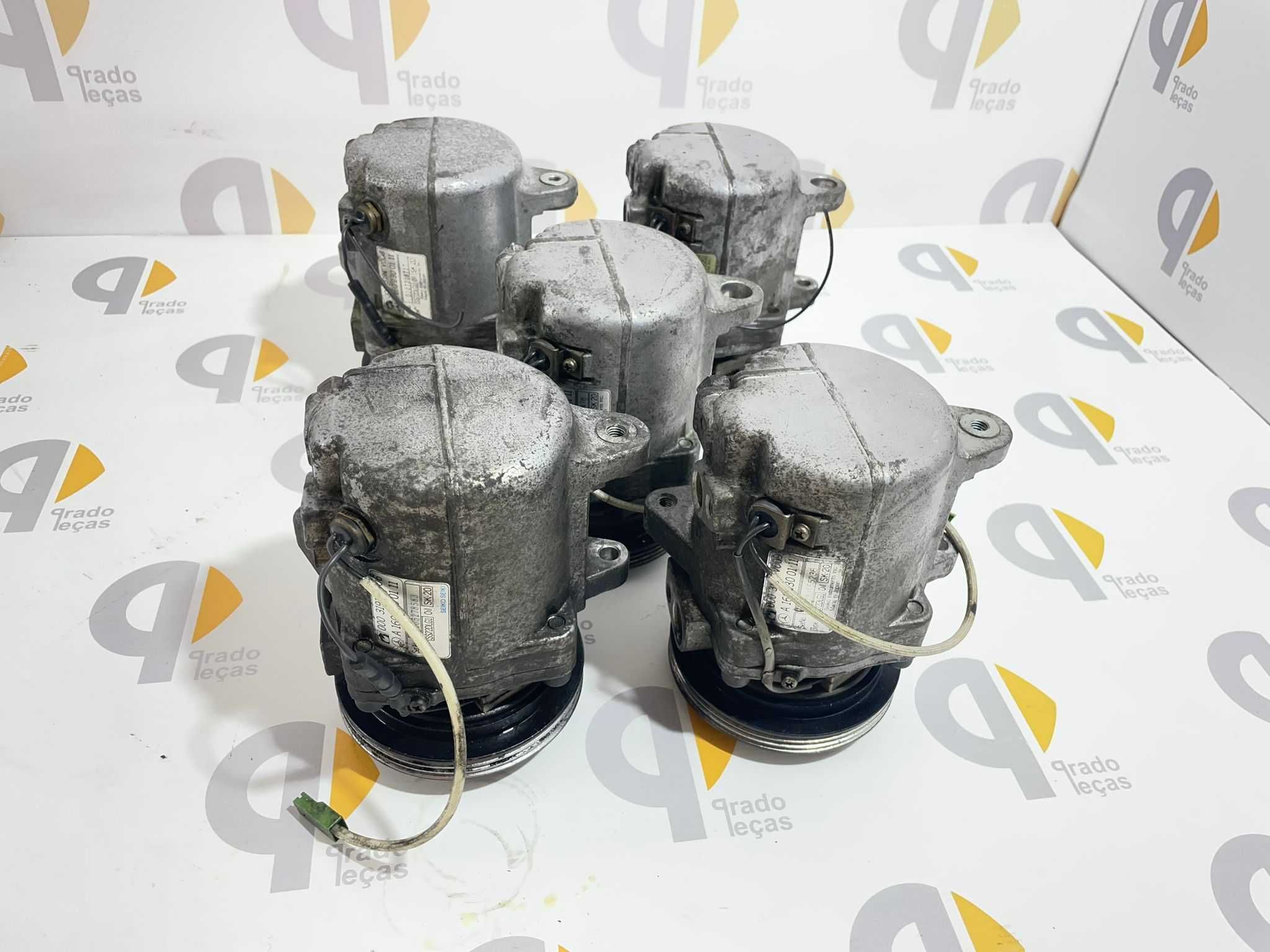 Compressor motor ac ar condicionado smart fortwo