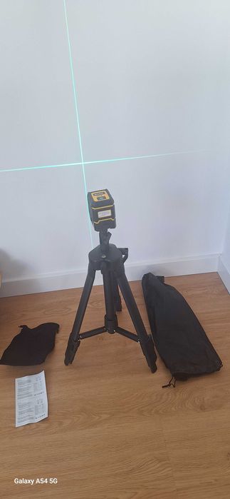 Nível Laser + tripé Auto Nivelamento Pladur mosaico Ladrilhador NOVO