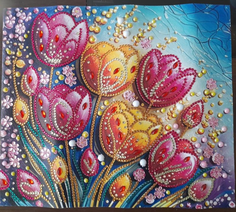 "Tulipany"- obraz handmade