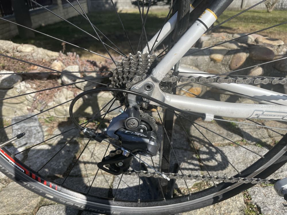 Szosa Kolarzówka FOCUS Variado Shimano Claris 2x8 widelec carbon fsa