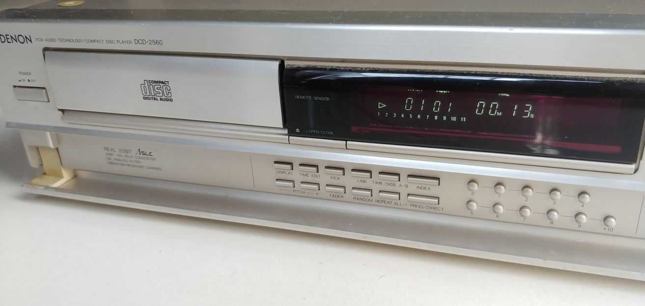 DENON DCD2560 przerobiony na DAC 4 x AD1862N R2R, SM5842APT, DIR9001