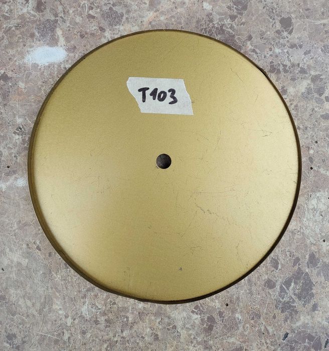T103 Tarcza zegara linkowego blaszana 18cm 64/35,5mm