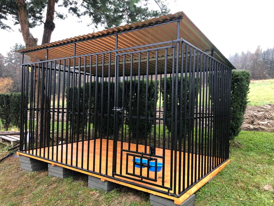 Kojec dla psa-konstrukcja stalowa_NOWY!