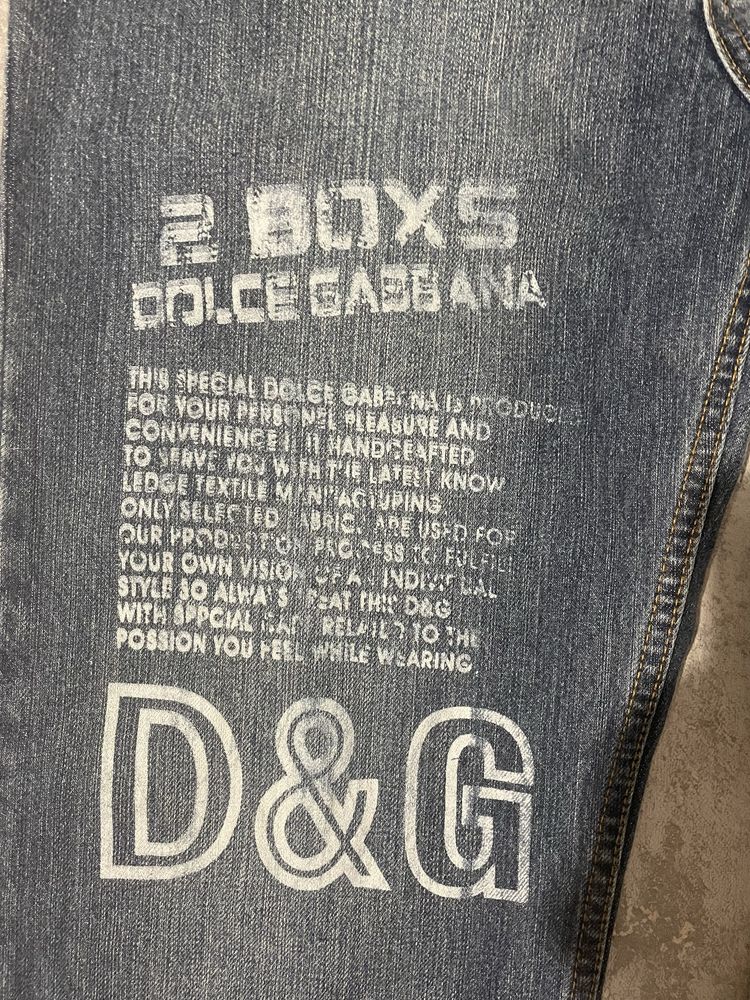 Dolce & Gabbana Jeans Hip Hop Y2K archive clothing rare ed hardy style