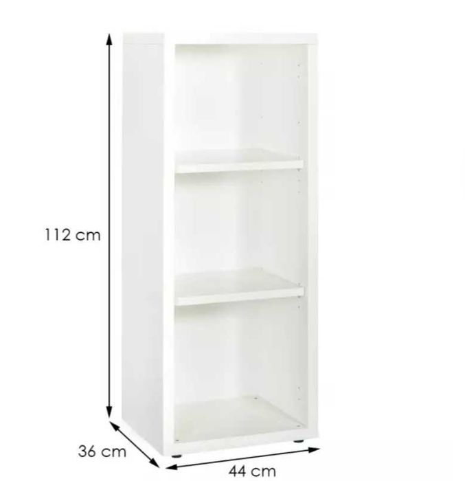 Regał biały 3 półki