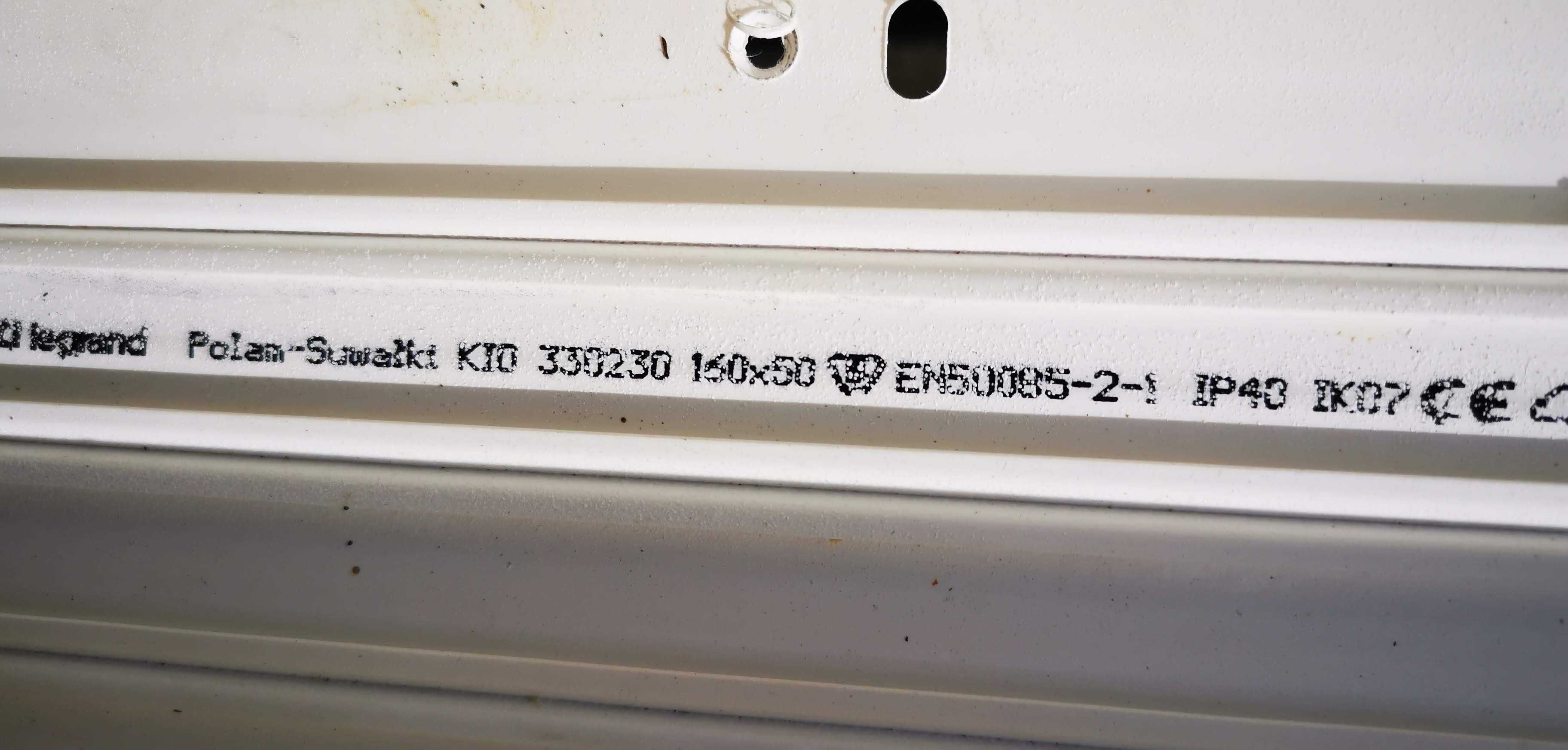 Listwa kablowa KIO 160 x 50 legrand (z pokrywą)