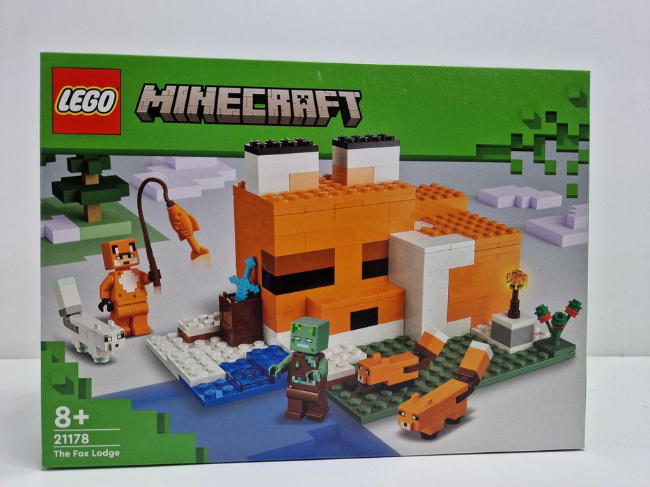 Lego Minecraft siedlisko lisków 21178