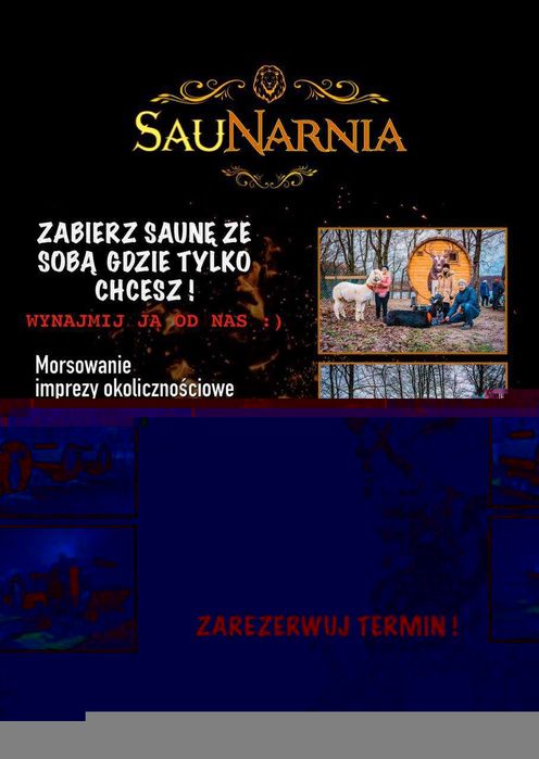 SauNarnia Wynajem Sauny mobilnej