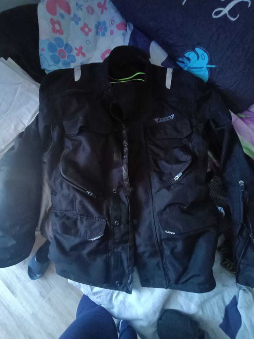 Spodnie kurtka na motocykl