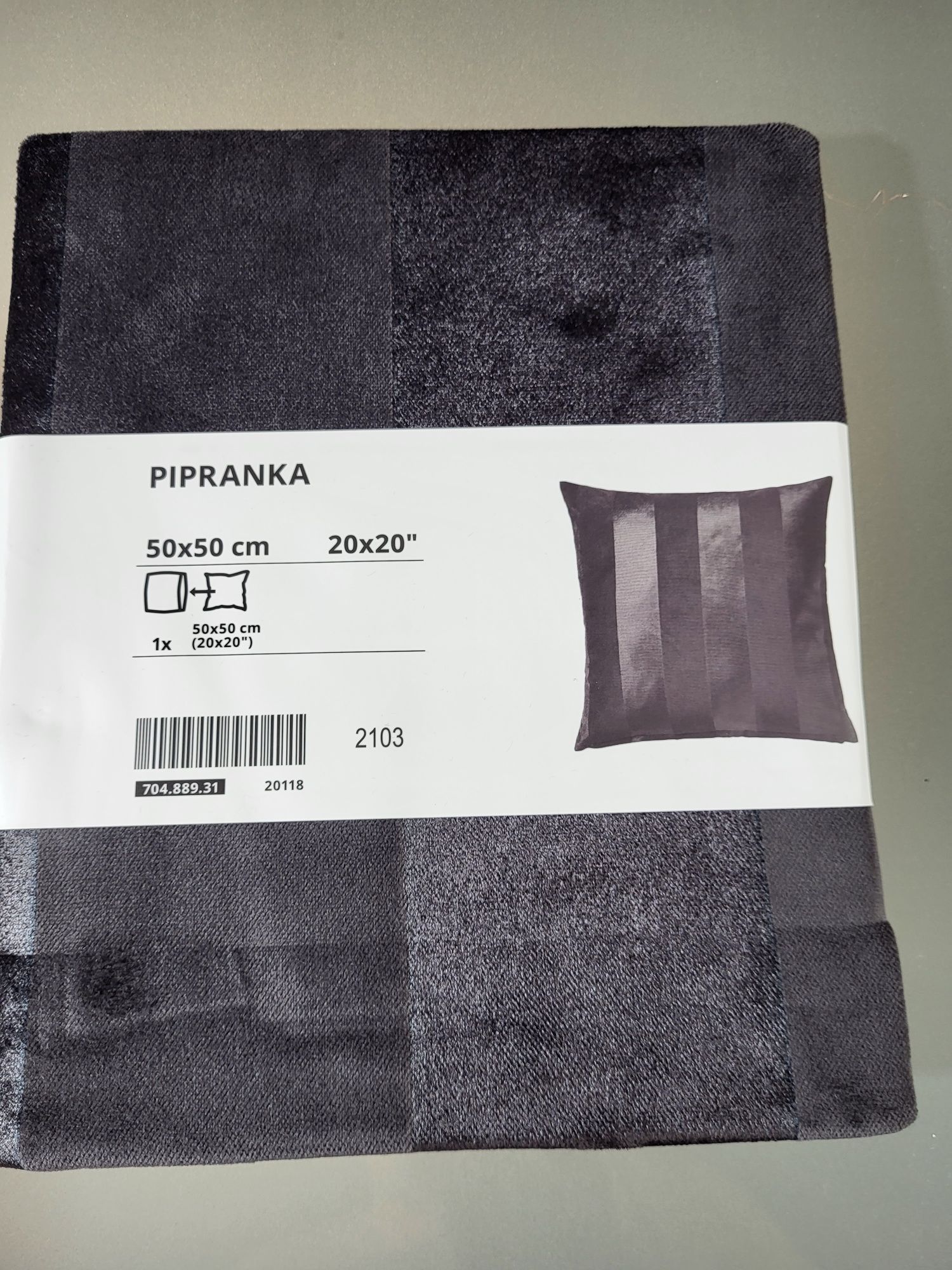 Poszewki na Poduszkę 2 szt. IKEA Pipranka 50x50 cm