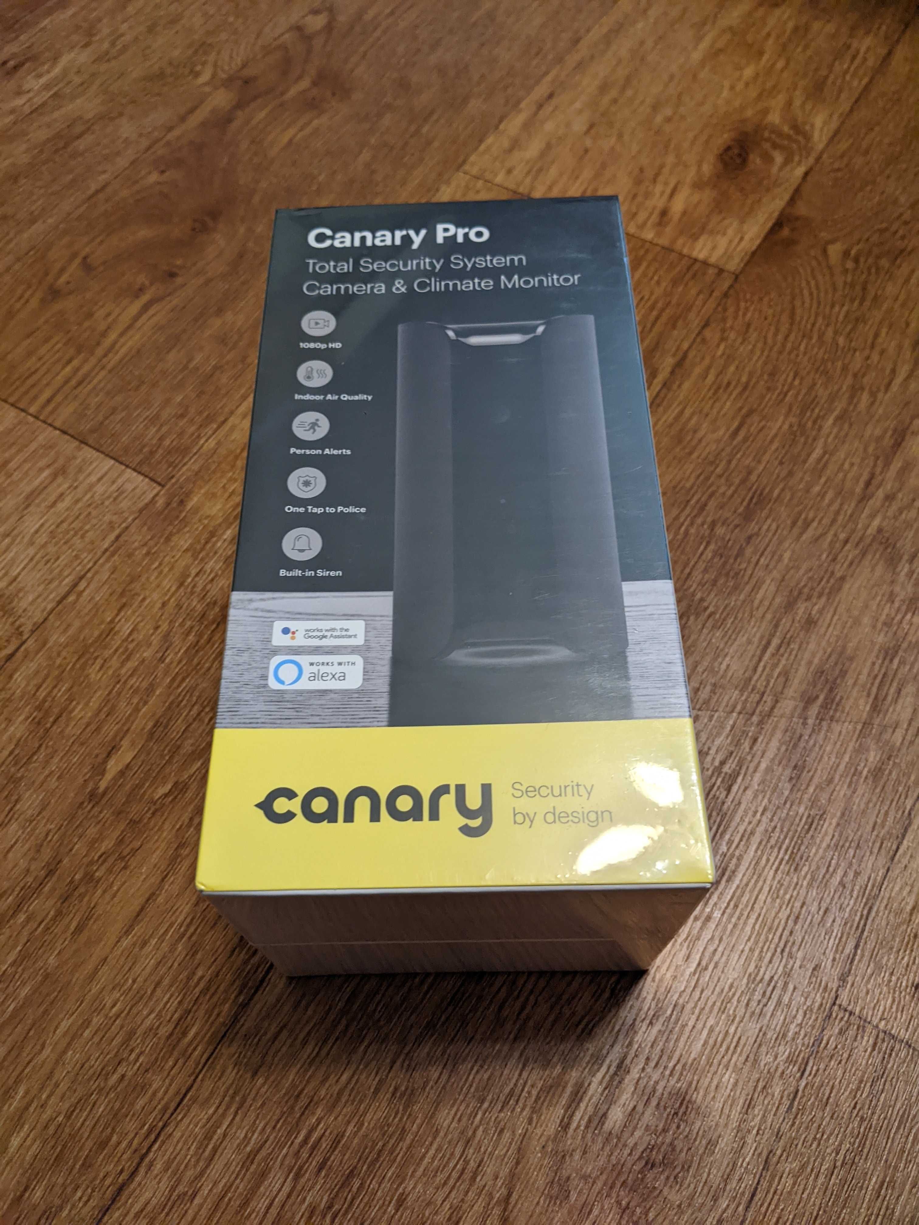 Камера видеонаблюдения с сигнализацией и климат-контролем Canary Pro