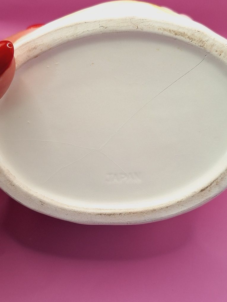 Pojemnik figurka porcelanowa Kaczka Japonia