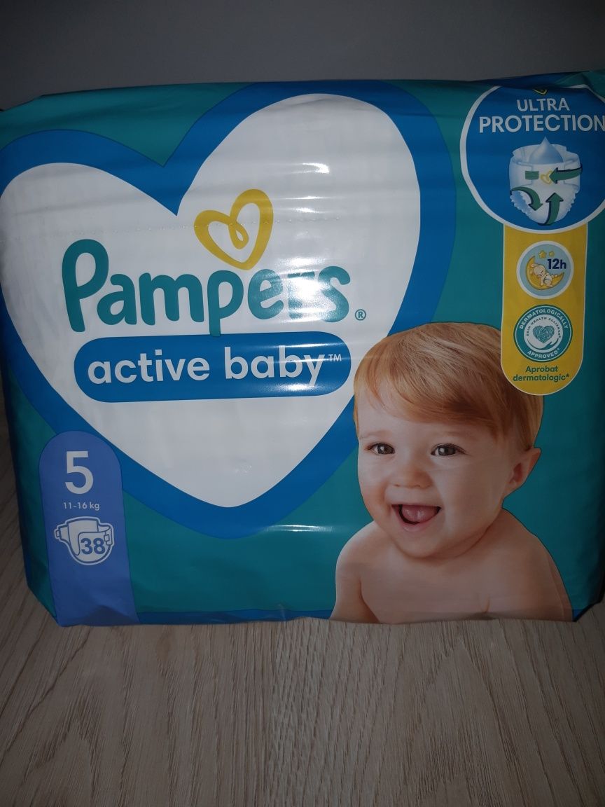 Pieluszki pampers active baby 5