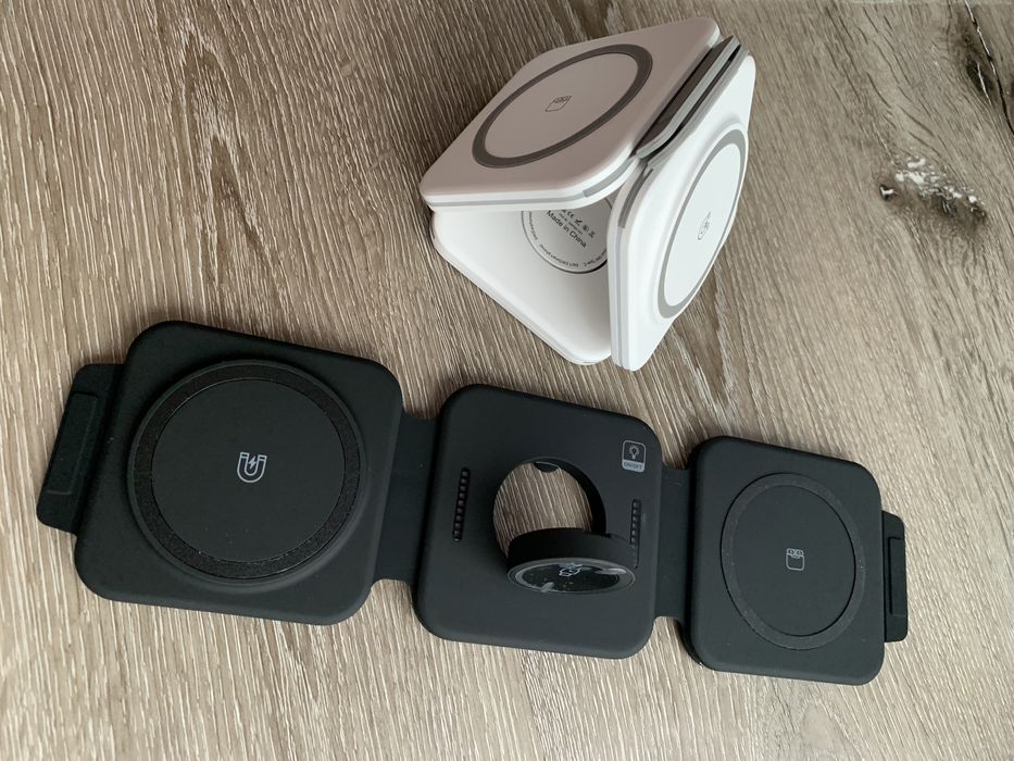 Бездротова зарядка для Айфон iPhone Apple Watch та навушників