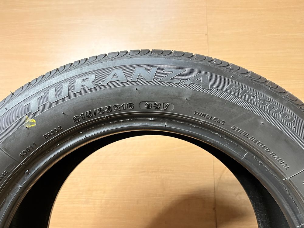 215/55 R 16 Bridgestone Turanza ER300 Літо пара шини
