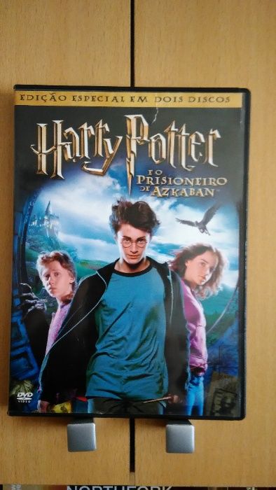 2 DVDs Harry Potter e Prisioneiro de Azkaban Ed Especial Filme Leg PT