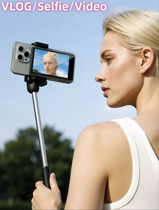 Tela Magnética Recarregável para Selfies e Vlogs – NOVA!