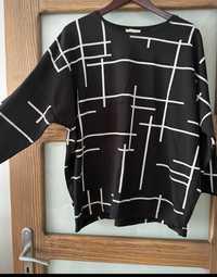 Oversize bluzka bawełniana nietoperz F.Moda
